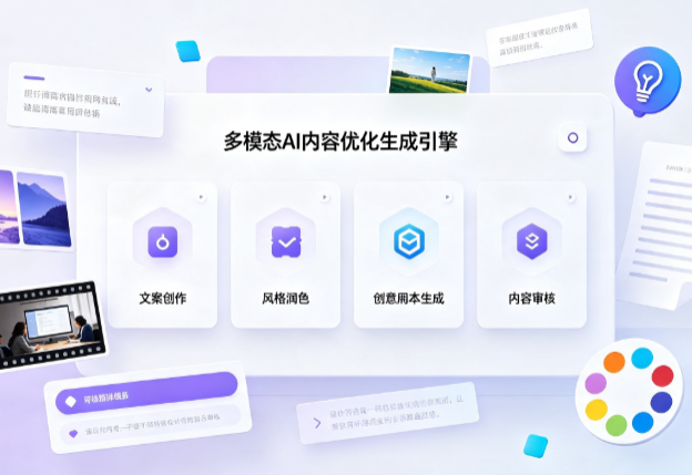 翠屏区AI智能内容优化创新 多模态生成技术丰富数字内容创作生态
