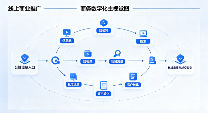 翠屏区线上商业推广怎么做？全域流量闭环搭建与低成本转化实战指南