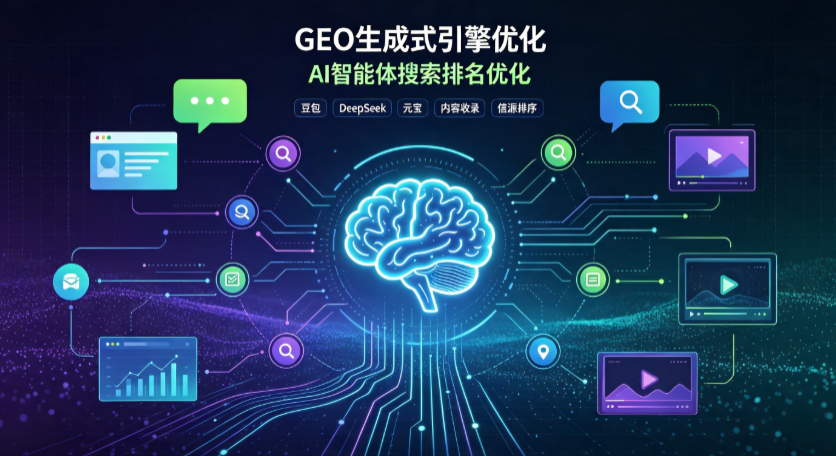 翠屏区GEO 浪潮来袭：生成式引擎优化崛起，创作者争抢豆包、DeepSeek、元宝智能体流量入口
